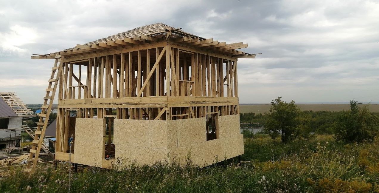 Ход строительства Каркасный дом в г.Белокуриха в ипотеку