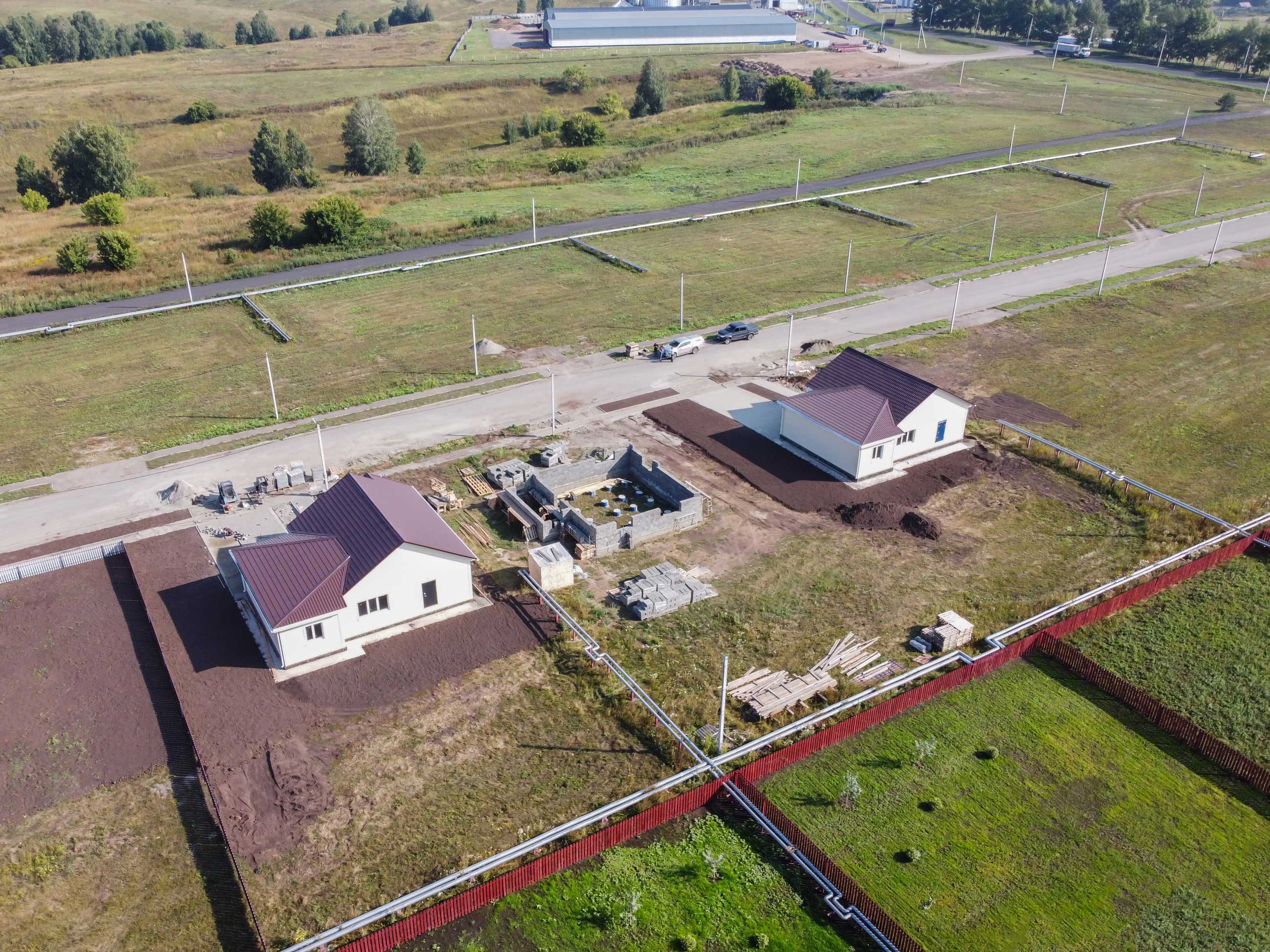 Ход строительства Строительство каркасного дома для Бочкаревского пивоваренного завода в с.Бочкари №3