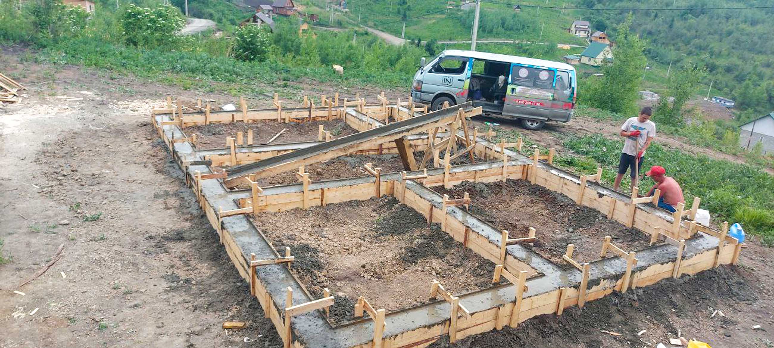 Ход строительства Строительство каркасного дома в ипотеку в г. Горно-Алтайске