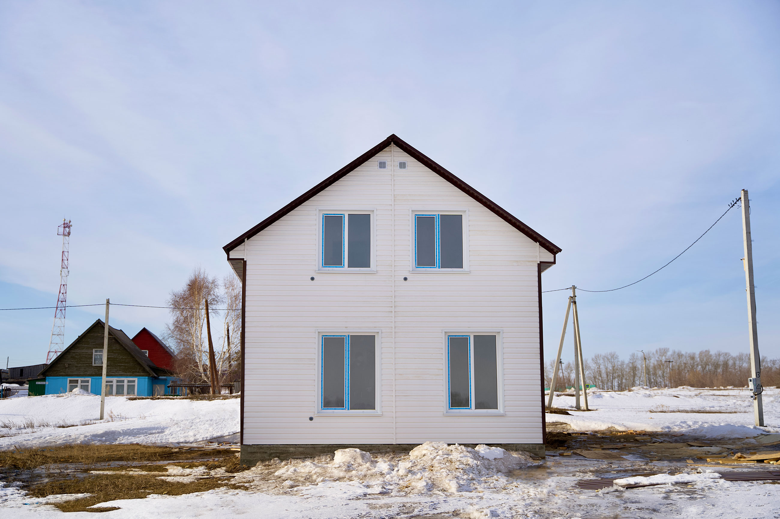 Ход строительства Каркасный дом в ипотеку в с.Бураново