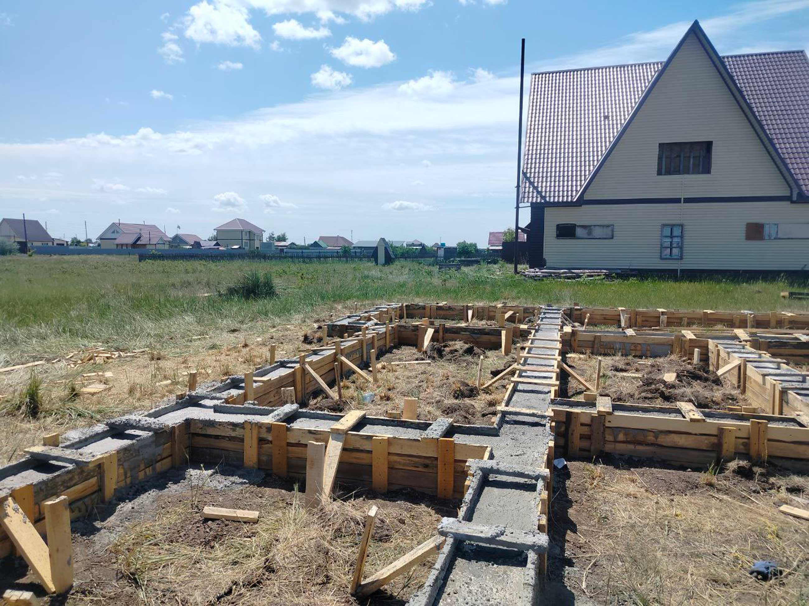 Ход строительства Строительство каркасного дома в ипотеку в с.Безрукавка Рубцовского района