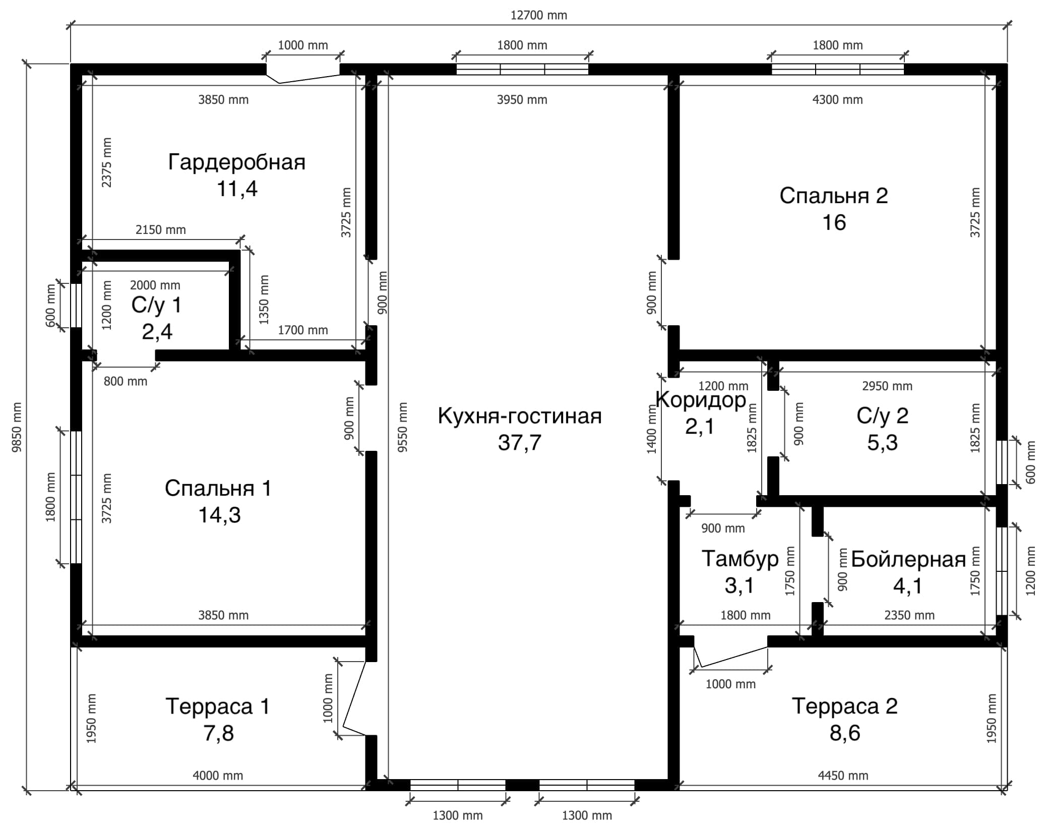 План дома Строительство каркасного дома в с. Элекмонар