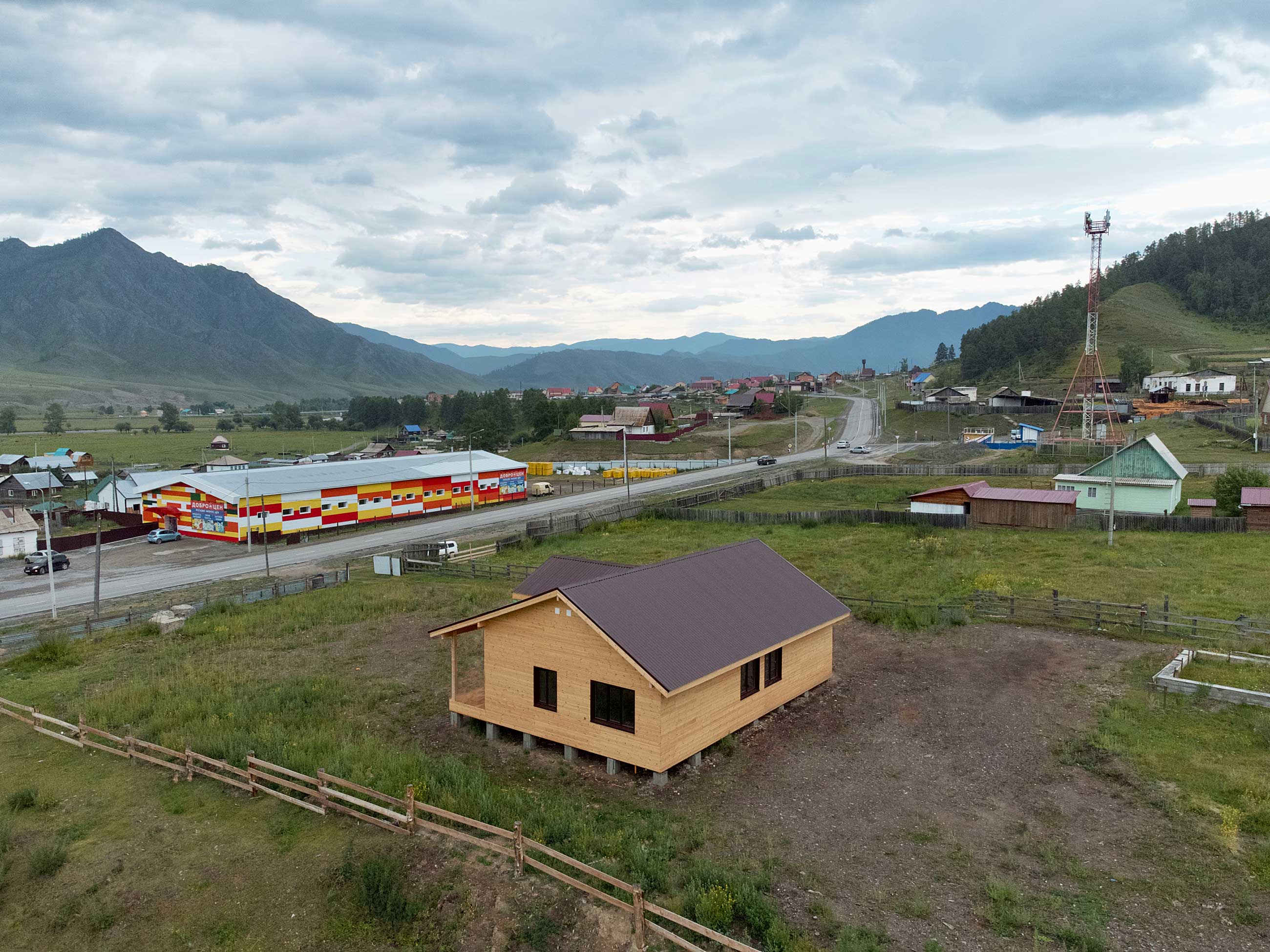 Ход строительства Каркасный дом в с.Онгудай Республики Алтай