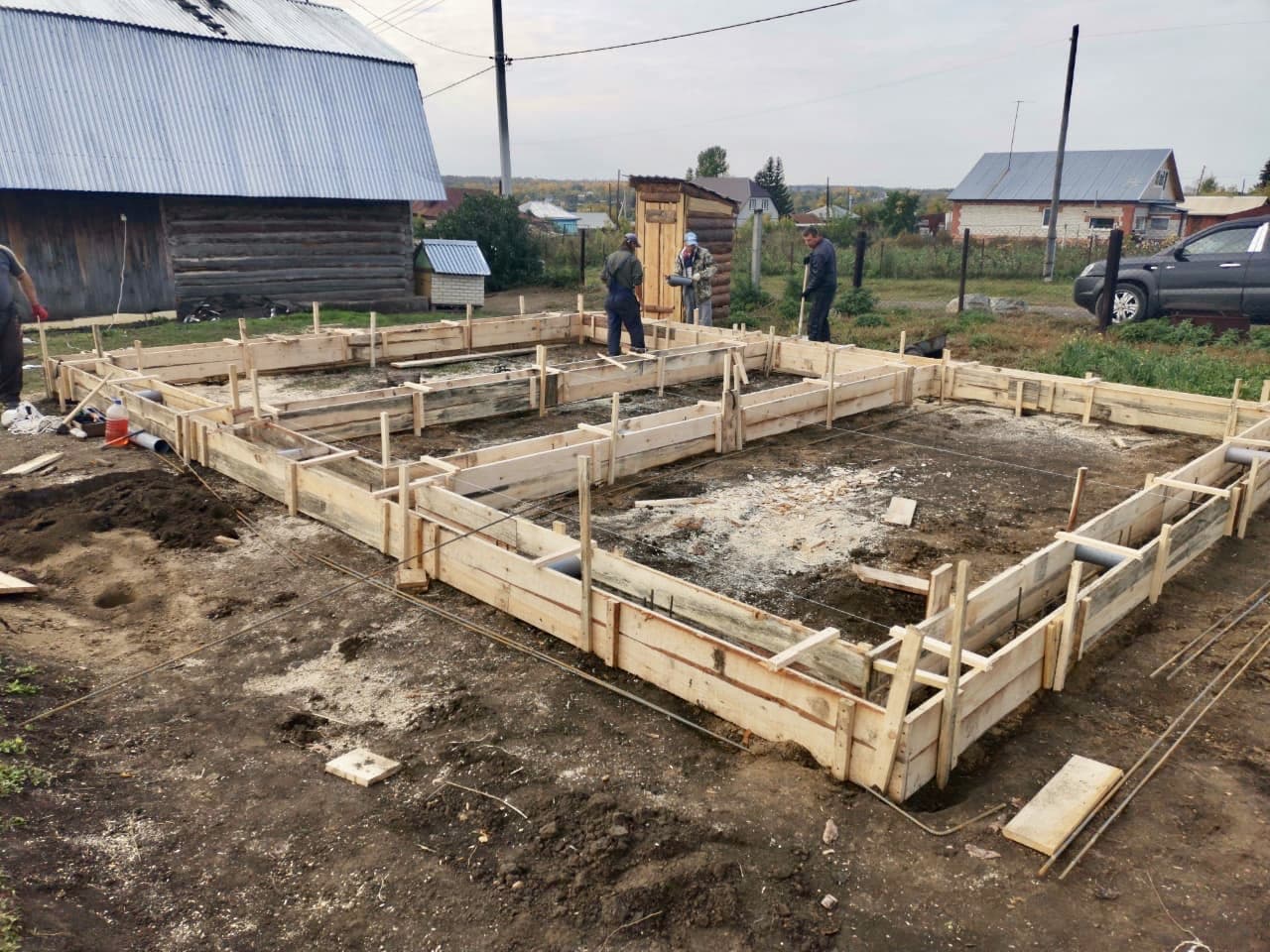 Ход строительства Каркасный дом по ФЦП в пос.Бельмесево