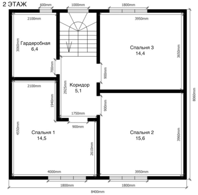 План дома Каркасный дом в ипотеку в г.Славгороде
