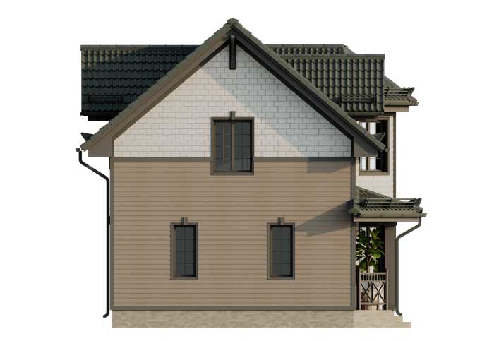 План дома  Каркасный дом в ипотеку в с.Фирсово