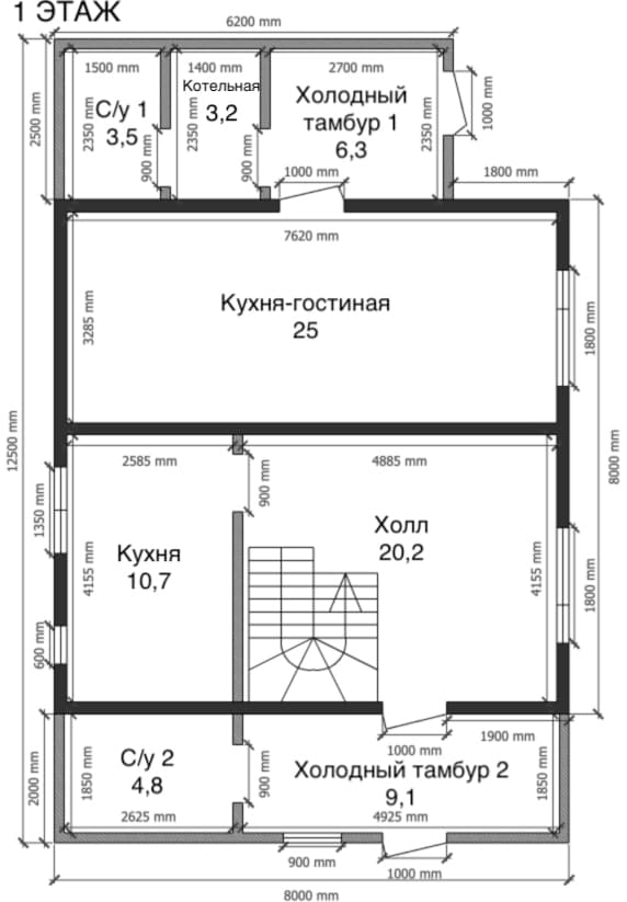 План дома Реконструкция дома по ФЦП в пос.Урожайный
