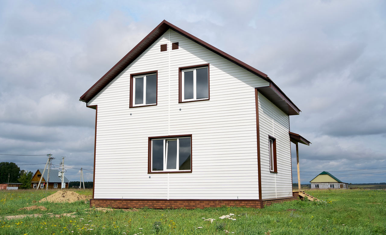 Каркасный дом по ФЦП в п.Алтай Калманского района