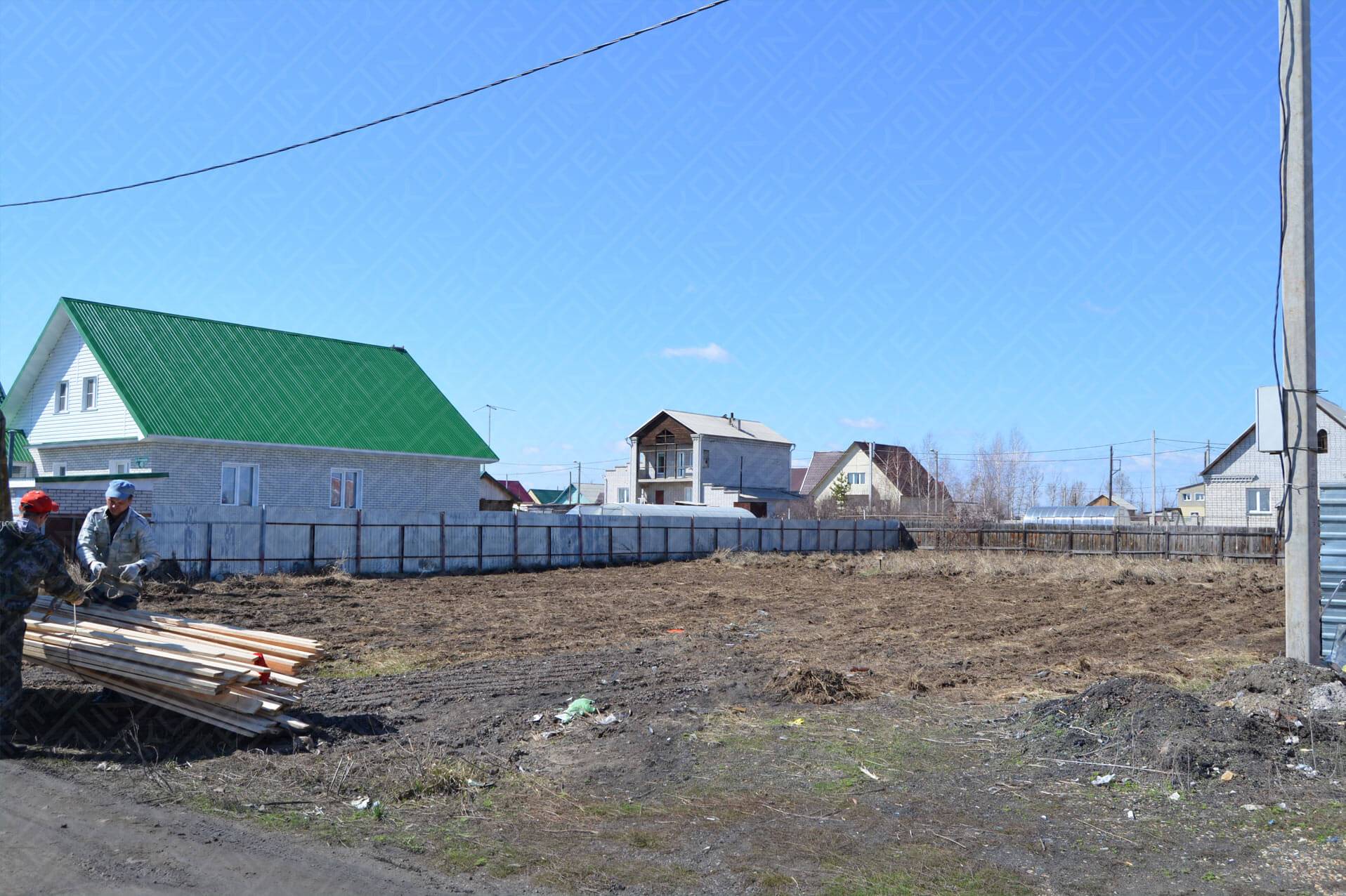 Ход строительства Каркасный дом с гаражом в ипотеку в г.Рубцовске