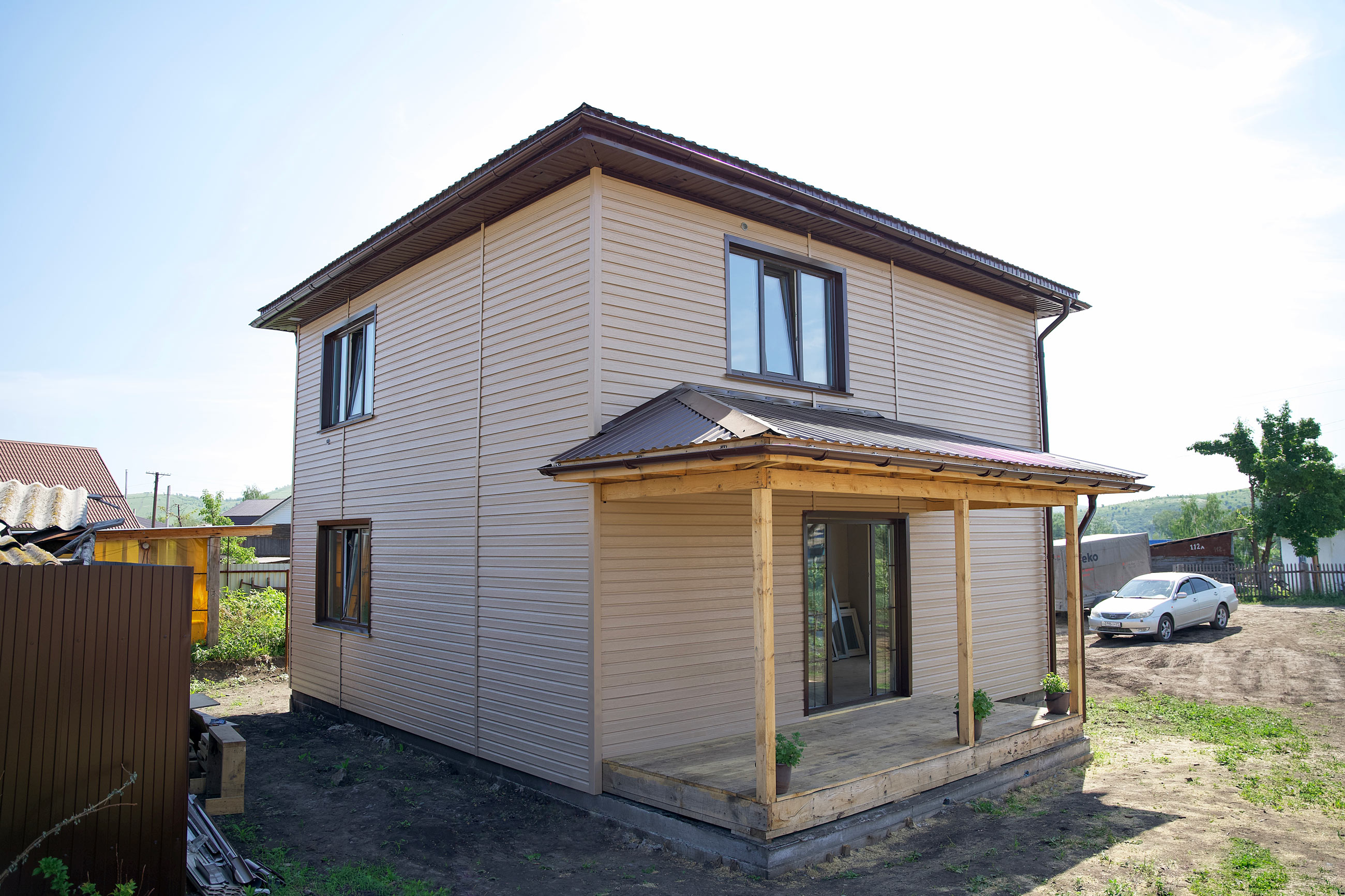 Ход строительства Строительство каркасного дома в ипотеку в с.Алтайское