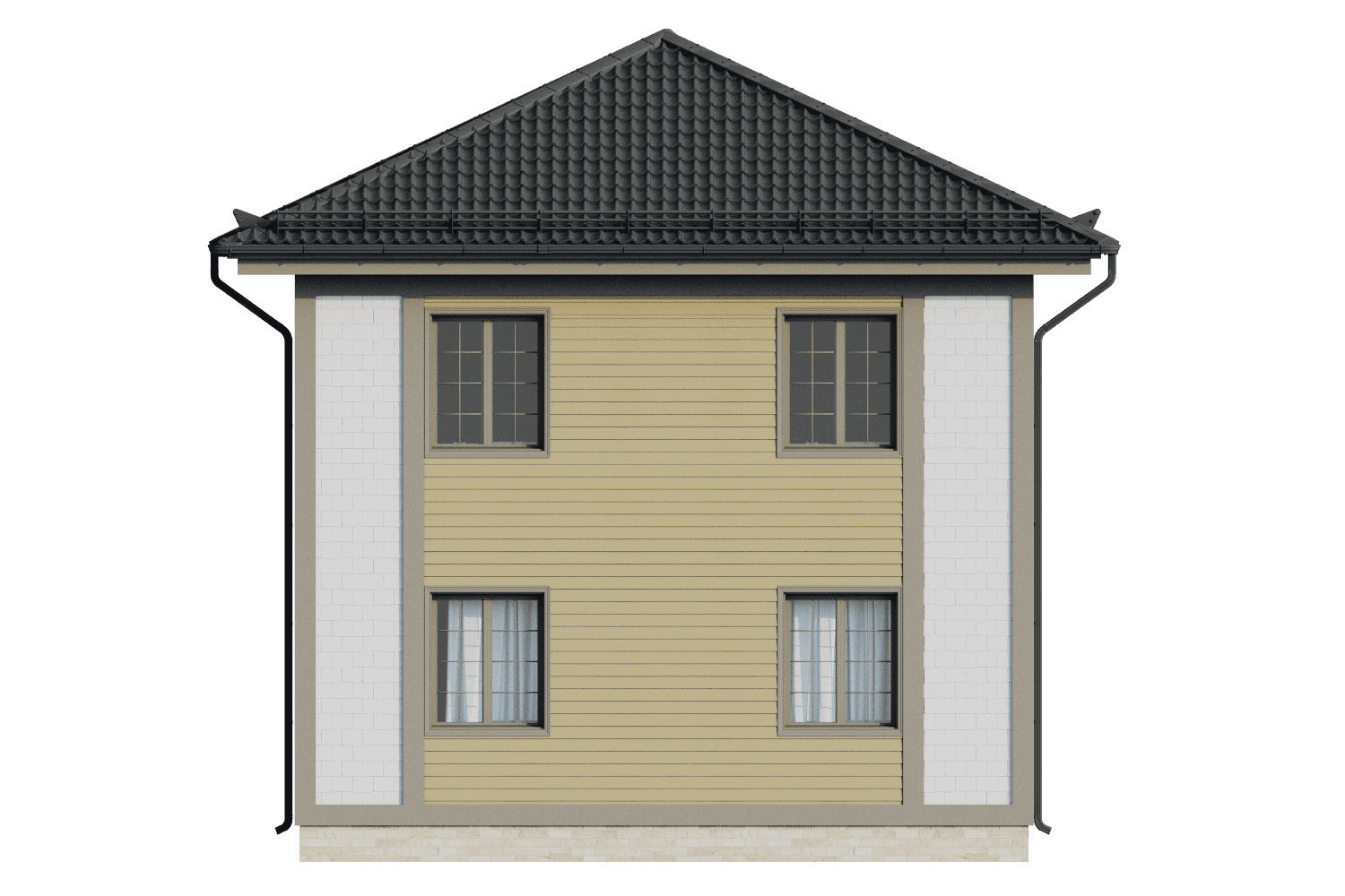 План дома Строительство каркасного дома в пос.Бельмесево