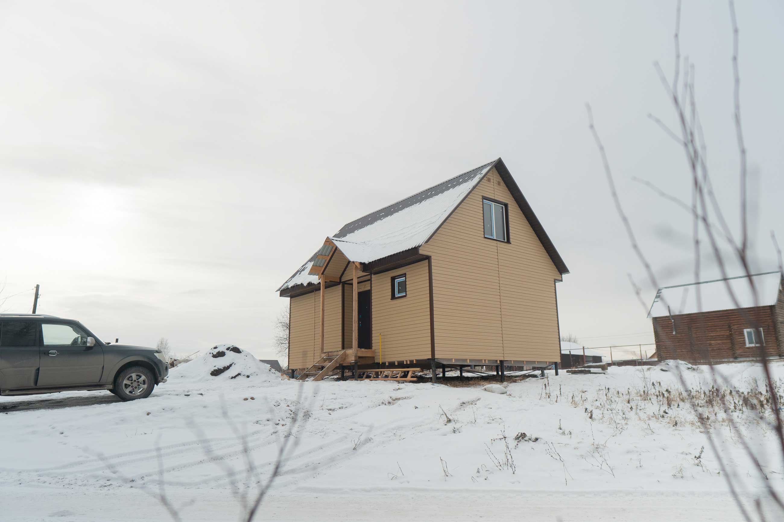 Ход строительства Каркасный дом в СНТ Пригородное г.Барнаул