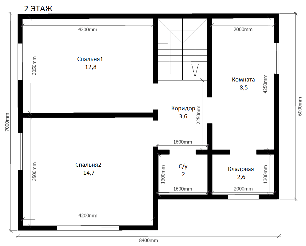 План дома Каркасный дом в ипотеку, с.Кытманово