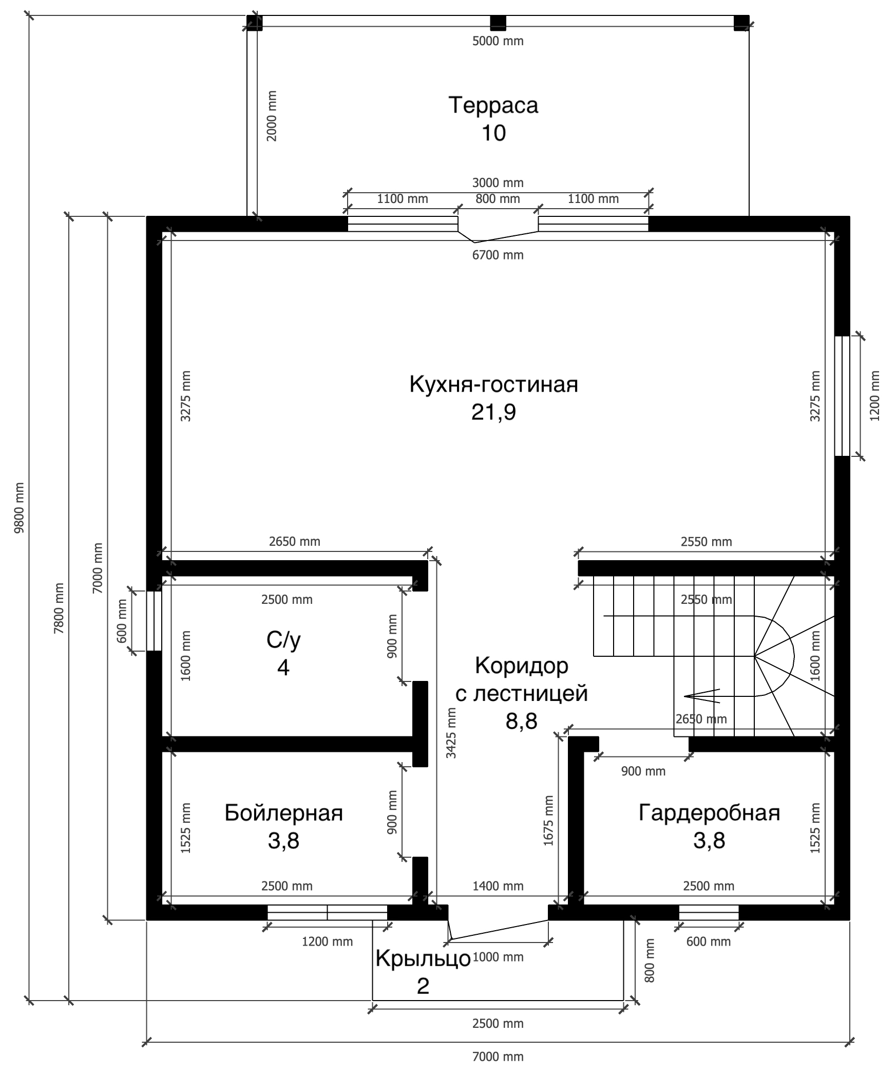План дома Строительство каркасного дома в г.Белокуриха
