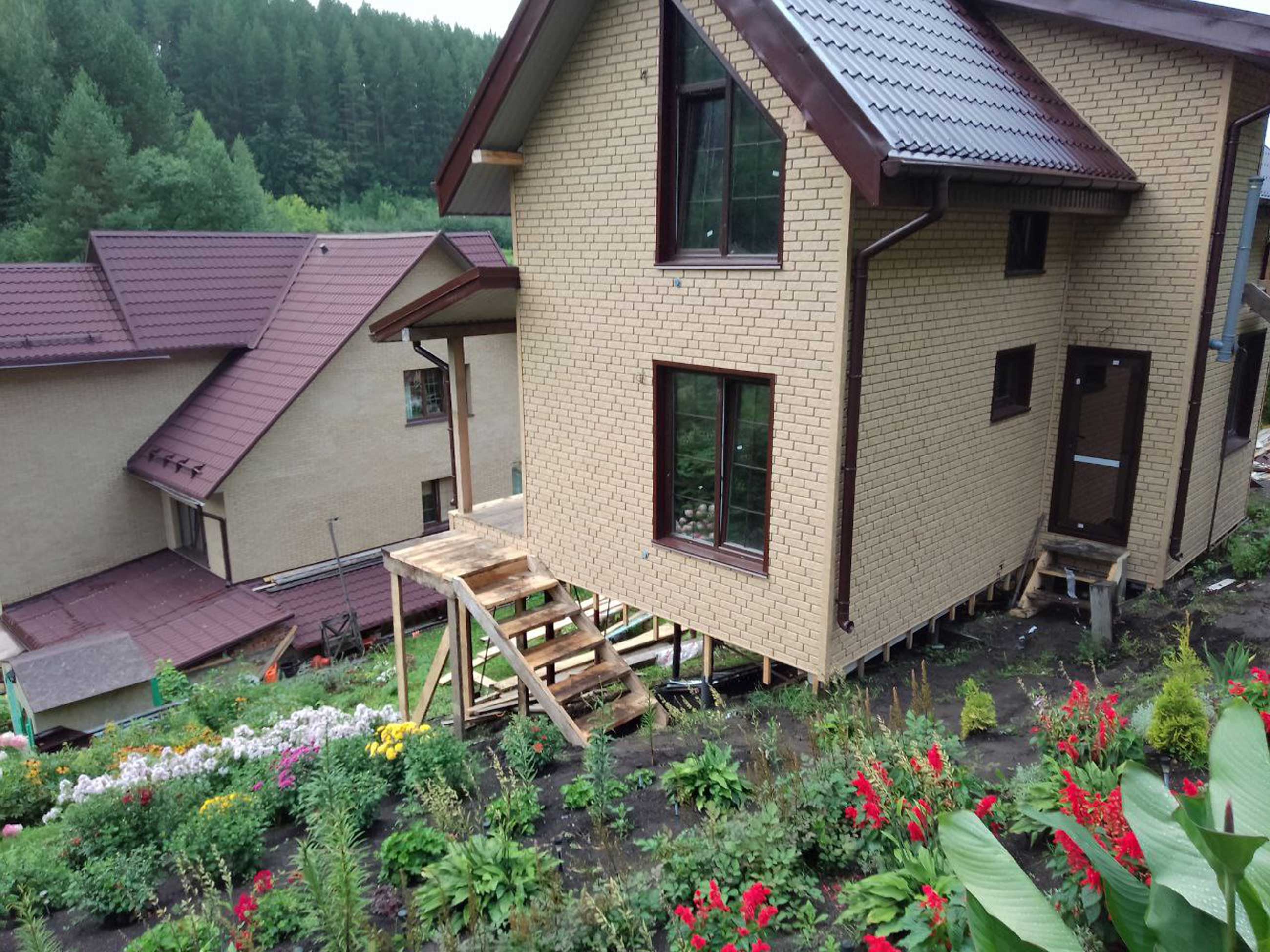 Ход строительства Каркасный дом гостиничного типа в ипотеку в г.Белокуриха