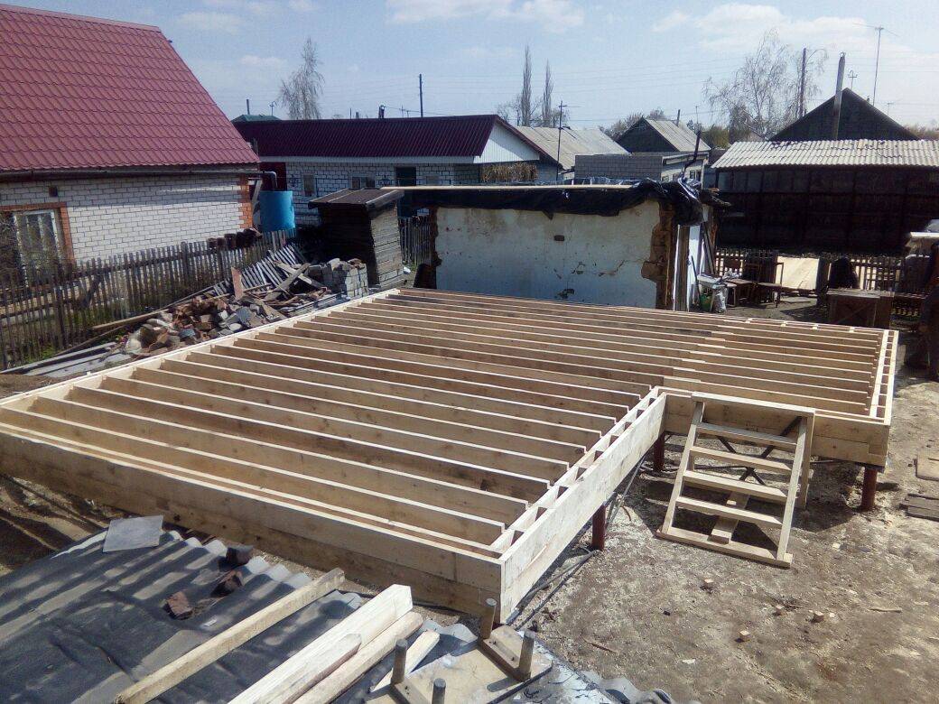 Ход строительства Каркасный дом в г.Славгороде