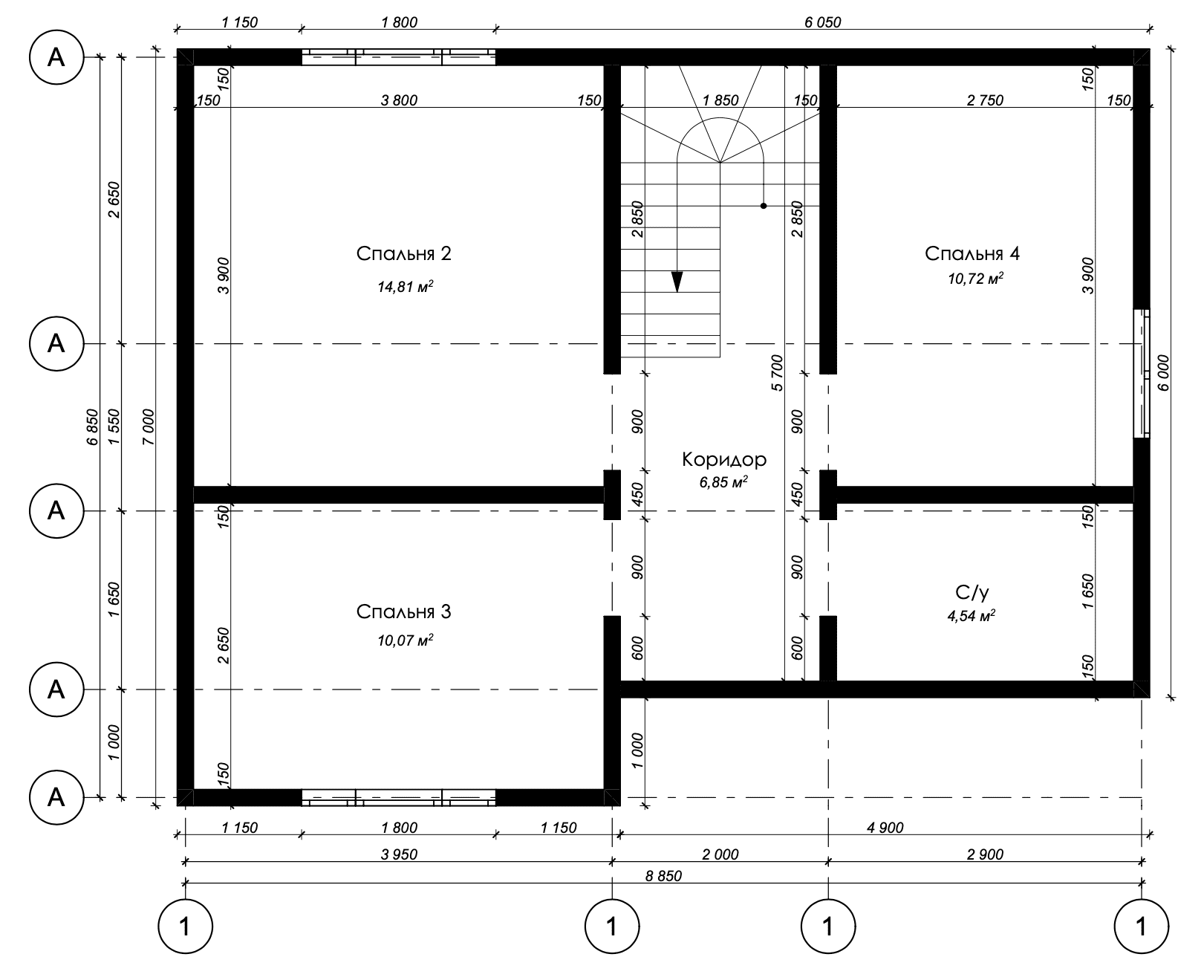 План дома Строительство каркасного дома в пгт.Шерегеш