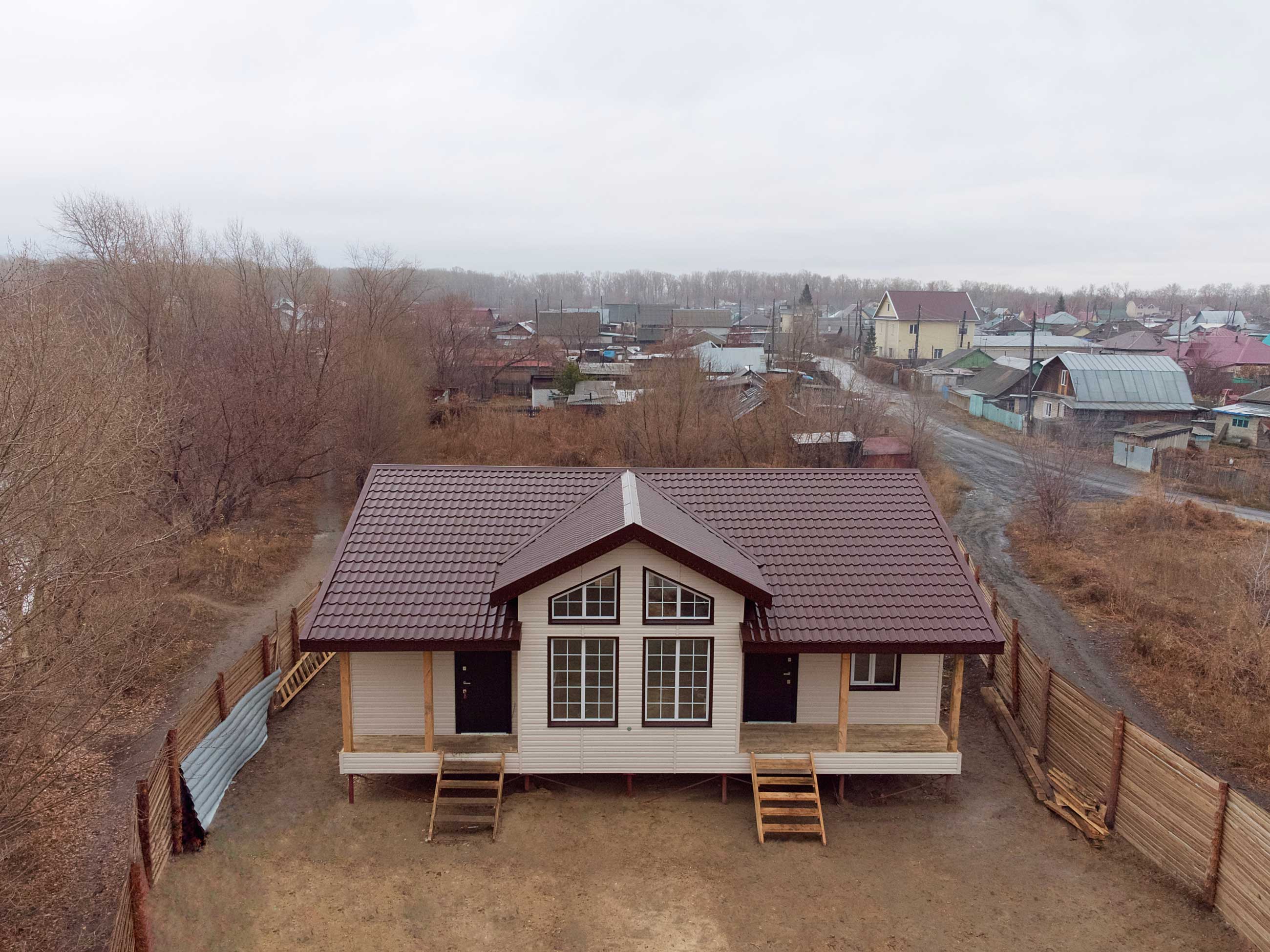 Ход строительства Каркасный дом в г.Рубцовск