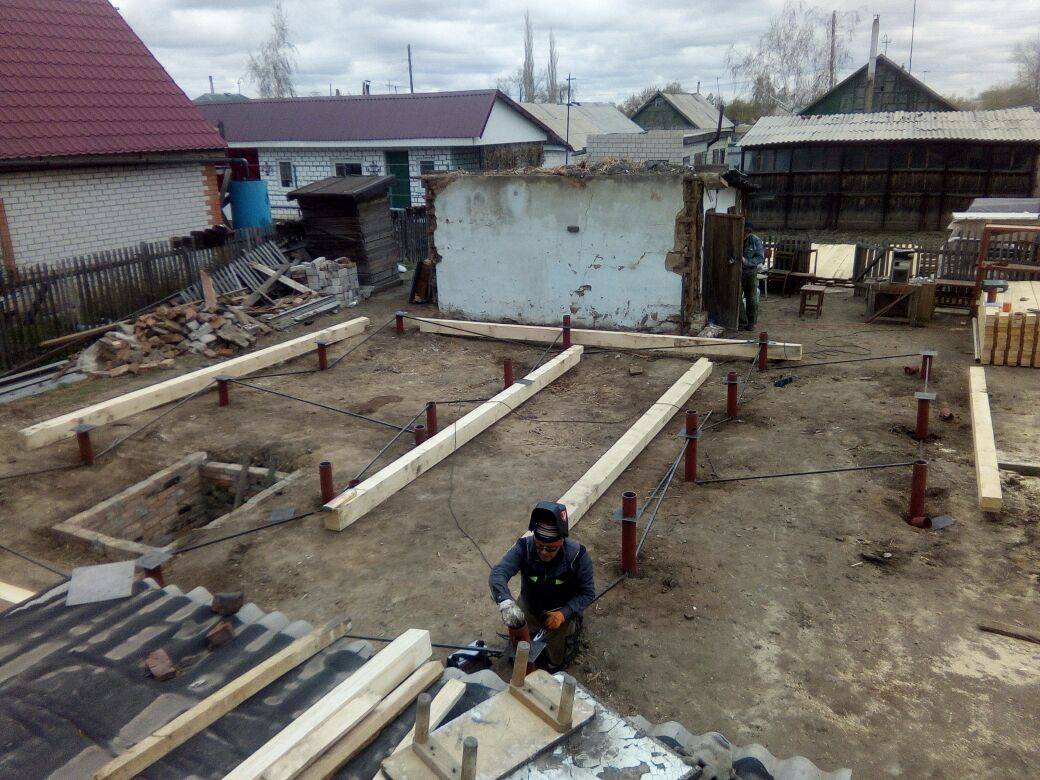 Ход строительства Каркасный дом в г.Славгороде